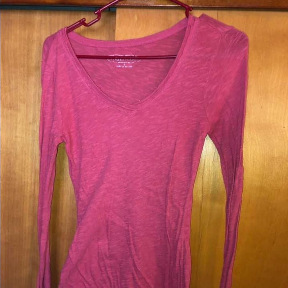 Pink, long sleeve